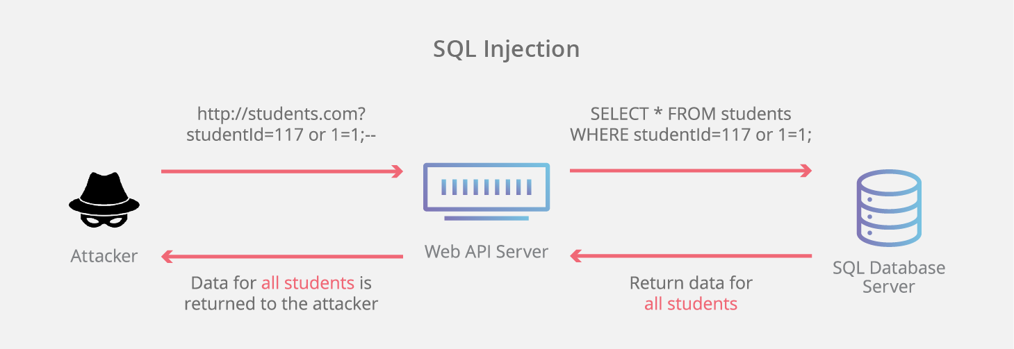 SQL 注入信息图